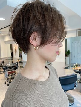 GRAFF 鎌倉 ショート ボブ  【グラフカマクラ】【3月下旬NEW OPEN（予定）】 大人かわいい簡単スタイリング/前髪なしハンサムショート