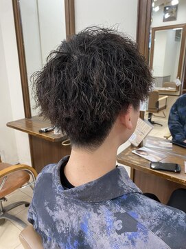 クアトロ グランシュ 川崎店(QUATRO × GranCieux) マッシュ×ツイスパ