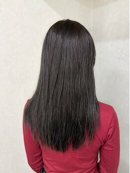 ハナレ バイ デュード(ハナレ by dude)の写真/【予約殺到中★】髪質改善ストレート、酸性ストレート等こだわりの技術でうる艶仕上がりを◎