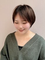 マグノリア バイ ウォーターリリー(Magnolia by Water Lily)&nbsp;ショートヘアショートカット白髪ぼかし白髪染めボブ20代30代40代