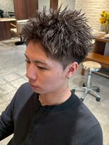 クラン バイ ナチュラル(clan by Natural) ジェットモヒカン/ツーブロックショート/メンズショートカット