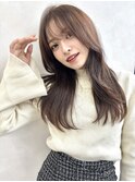 レイヤーカット くびれ巻き