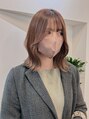 クオン 今泉(quon)&nbsp;結ぶだけで可愛い顔周りのカットが得意です◎＃ボブ＃レイヤー