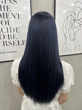 プライズ 所沢プロぺ通り店(prize) ブルーブラック/ブリーチ/ダブルカラー/ネイビーブルー/所沢