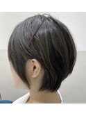 大人のスポーティショートボブ/HIDE