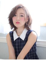 ノラ ヘアーサロン(NORA HAIR SALON) NORA【ERI】かき上げバング似合わせ小顔艶ナチュラルボブミディ