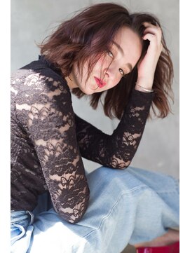 ロメオ 京橋(ROMEO) 《ROMEO》ワイドバングロブ☆モードカラー