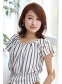 外ハネミディ