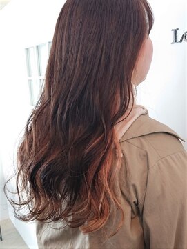 ルロン(Le rond) 柔らかい印象のインナーカラー