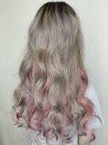 トリニティ(trinity)&nbsp;インナーカラー☆ピンクグレージュ☆グラデーションカラー