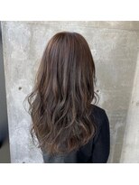 ガルボ ヘアー(garbo hair)&nbsp;【ブリーチ無♪】透明感・透け感up”スノーグレージュカラー”♪