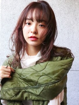 アンフェインド02(UNFEIGNED 02) クラゲヘアー/小顔に見せるヘア/ココアベージュ/伏見/栄