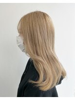 ヘアメイク オブジェ(hair make objet) 韓国スタイル 韓国女子 KPOPブロンド