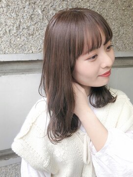 シロ(SiLO) 柔らかい透け感◯まろやかベージュ/髪質改善/天神大名/前髪