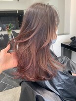 ルーヴェ(LOWE)&nbsp;【なつみ】ピンクブラウンのナチュラルグラデーション