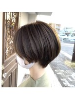 コッチ(kocchi.)&nbsp;大人丸みショート20代30代40代絶壁解消オリーブベージュ