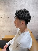 スパイラルパーマ