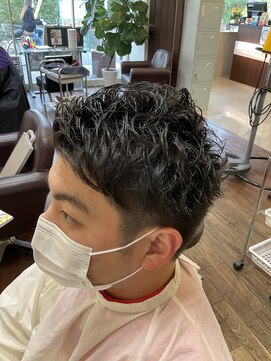 ヘアークリエイション クラフト(HAIRCREATION CRAFT) アップバングメンズショート