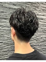 プレミアムバーバー 表参道店(PREMIUM BARBER produce by HIRO GINZA)&nbsp;バーバスタイル×スパイラルパーマ×ツーブロック