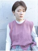 天神【BIRTH】ショコラアッシュ×春パーマショート　5