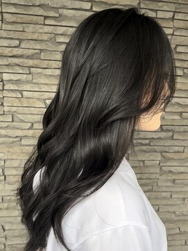 ハイバレーヘアーメゾン(HIGH VALLEY HAIRMAISON) 韓国レイヤー顔周りカット小顔カット艶髪ブラウンカラー