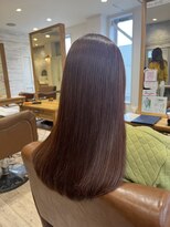 ラボヌールヘアー 宇都宮店(La Bonheur hair) テラコッタカラー♪【宇都宮駅/インナーカラー】