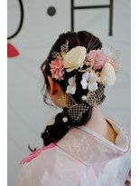 タクミフォーヘアー(TAKUMI for hair)&nbsp;サイドのダウンオニオンヘア