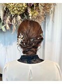 結婚式×ヘアセット♪yu