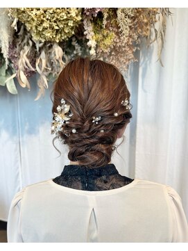 トリコ ショップアンドヘアサロン(tricot shop hair salon) 結婚式×ヘアセット♪yu