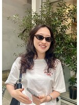 シアン 矢場町店(CYAN.)&nbsp;海外風にしたい方おすすめ！ロングレイヤーパーマスタイル！！