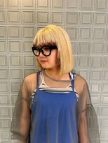 ホープ(HOPE)&nbsp;ダブルカラー/ハイトーンボブ/レイヤーカット/佐賀/武雄