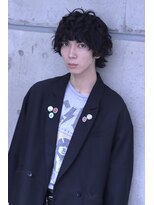 ブークル(boucle) ミディアムマッシュウルフパーマ