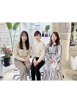 【銀座一丁目1分/髪質改善サロン】女性スタッフ多数在籍！丁寧なカウンセリングで幅広いニーズに応えます