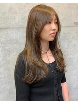 クラフト ヘア デザイン(CRAFT HAIR DESIGN)&nbsp;くびれフェイスレイヤー / くすみベージュ