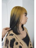 伸ばしながらも顔まわりレイヤー/吉祥寺/【カズハ】