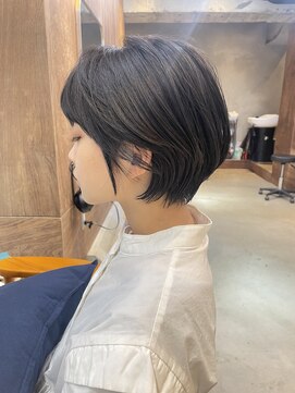 ロタ 吉祥寺(RoTa) イメチェン×外ハネボブ×美髪×ワイドバング×ブルーブラック