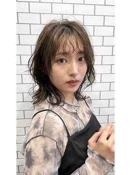 アグ ヘアー ネスト 茨木店(Agu hair nest) 大人ガーリー/前髪/顔周りレイヤー×ブリーチなし韓国ヘア[茨木]