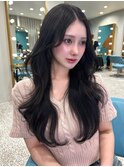 レイヤーカット/韓国ヘア/顔まわり/前髪/髪質改善/熊本美容室