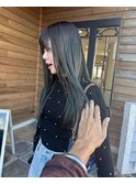オリーブグレージュグラデーション