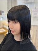 長めボブスタイル