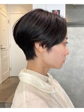 ソラ 表参道(SORA) ［SORA表参道 見藤］黒髪ハンサムショート