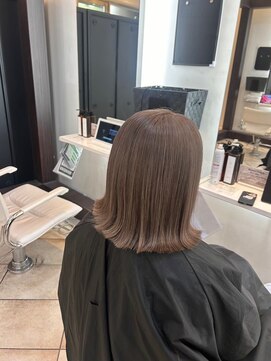 プロデュース 淵野辺店(Produce) ハイライトブリーチダブルカラーレイヤーカットくびれレイヤー