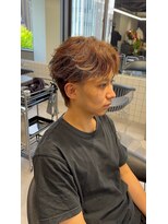 ステラ(STELLA)&nbsp;ニュアンスパーマ/メンズカット/メンズサロン/眉毛カット/メンズ