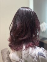 ナンバー ソポ 札幌/ジャム 札幌(N° sopo/JAM)&nbsp;ダークピンクグラデーション