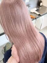 ラック 表参道(LUCK)&nbsp;ペールピンク/ホワイトピンク/ブリーチ/ケアブリーチ/表参道