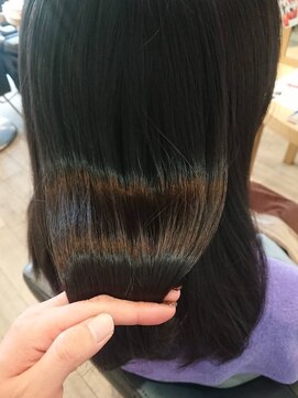 リアン 大森店(Rian) 縮毛矯正×20代重めセミロングスタイル