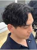 men's/MEN'S/メンズカット/メンズパーマ/郡山/波巻きパーマ/眉毛