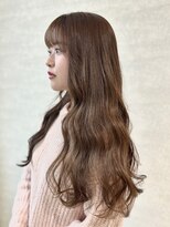 ルプル バイ フェイス 磯子(L'pul by face)&nbsp;メルティーカラー/韓国ヘア/フェミニンロング