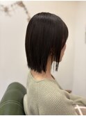 切りっぱなしボブ★髪質改善カラーコース【Kazeiro美容室】