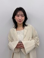 ガーデンタチカワネクスト(garden tachikawa next) ふんわりミディアムレイヤー地毛風カラー